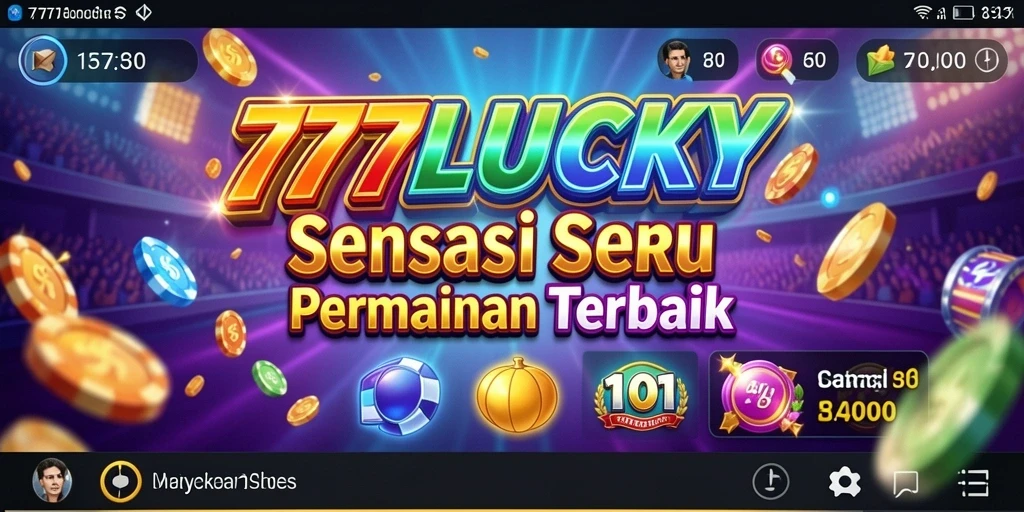 Gambaran gameplay seru dalam permainan Slot 777LUCKY.