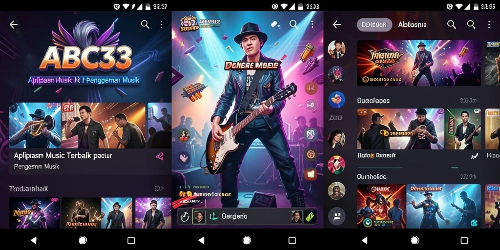 Tampilan utama gameplay ABC33 yang interaktif dan menyenangkan.